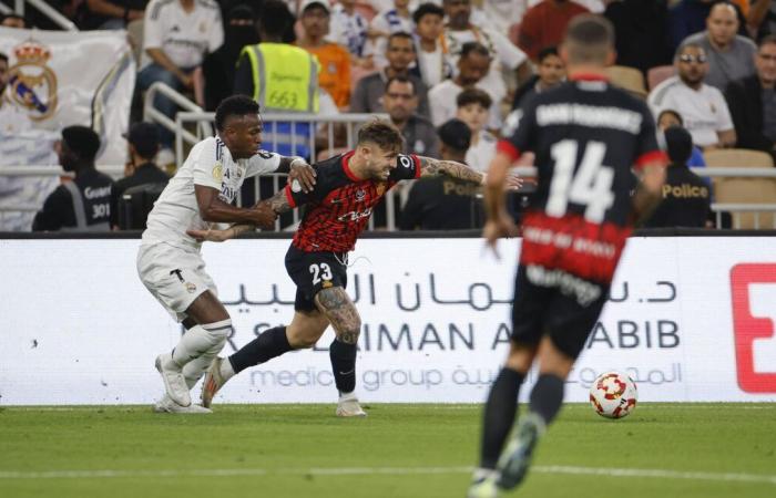 “You’re rubbish, go home”… Vinicius clashed again with a Mallorca player