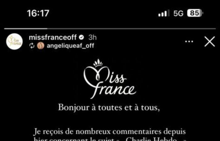 Miss France 2025, not Charlie? Angélique Angarni-Filopon forced to explain herself after a huge controversy