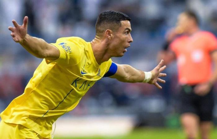 Cristiano Ronaldo mocks the opposing goalkeeper after a penalty