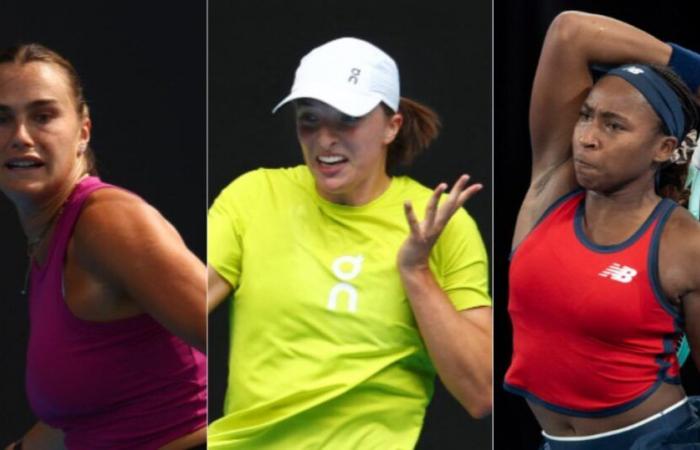 Sabalenka, Swiatek, Gauff, a crown for three