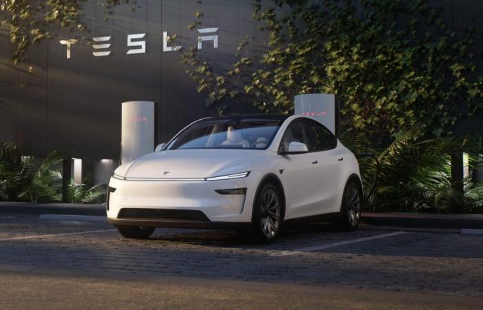 This is the Tesla Model Y Juniper refresh, just unveiled in China