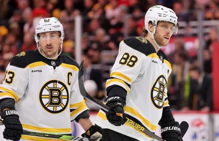 “These are blatant lies”: Brad Marchand denies rumor of conflict with David Pastrnak