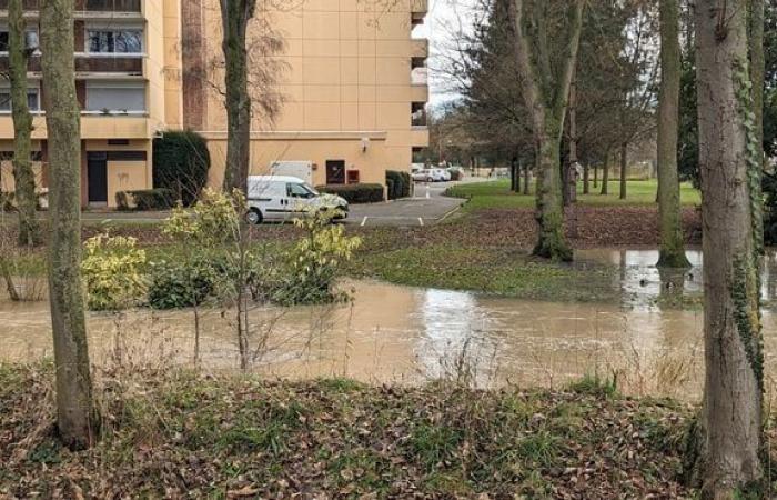 Impassable, the Jean-Bruck stadium in Dreux temporarily closes its doors