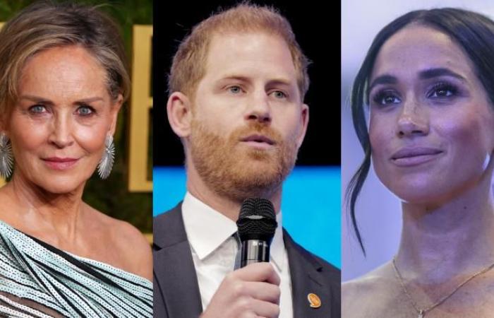 Sharon Stone, Meghan and Harry… These stars who are ready to collect the victims