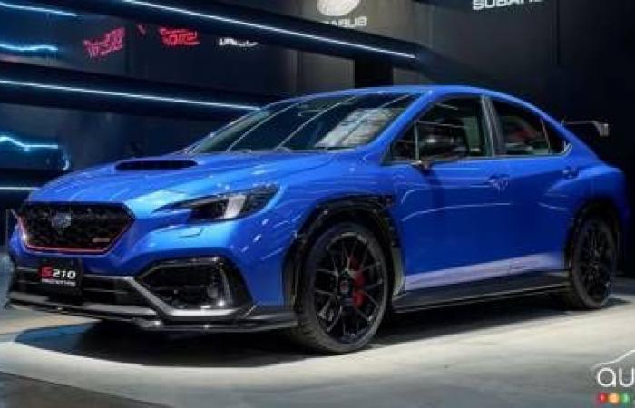 Tokyo 2025: Subaru presents the WRX STi S210 | Automotive news