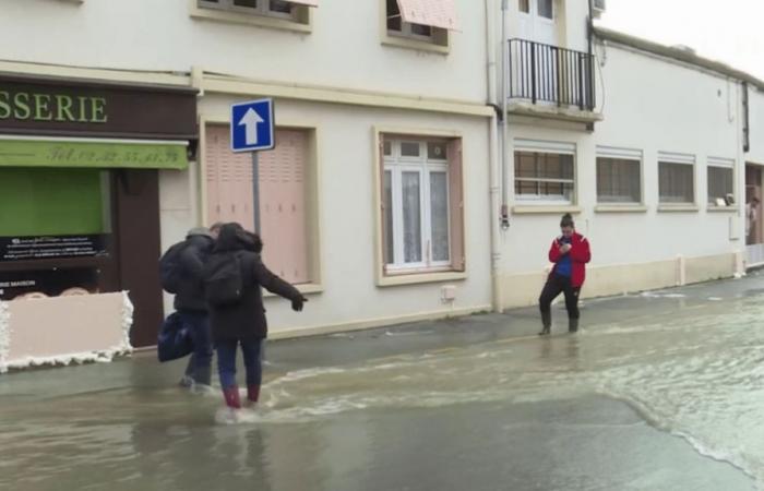 in Brittany and Normandy, floods worry traders