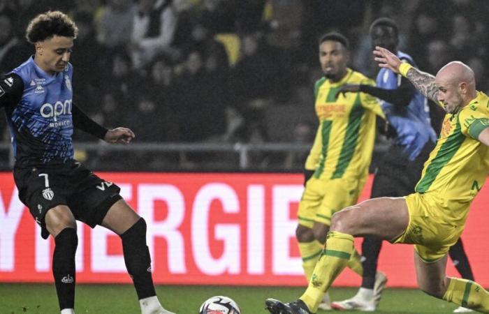 Ligue 1: After leading 2-0, Nantes concedes a draw at home against Monaco