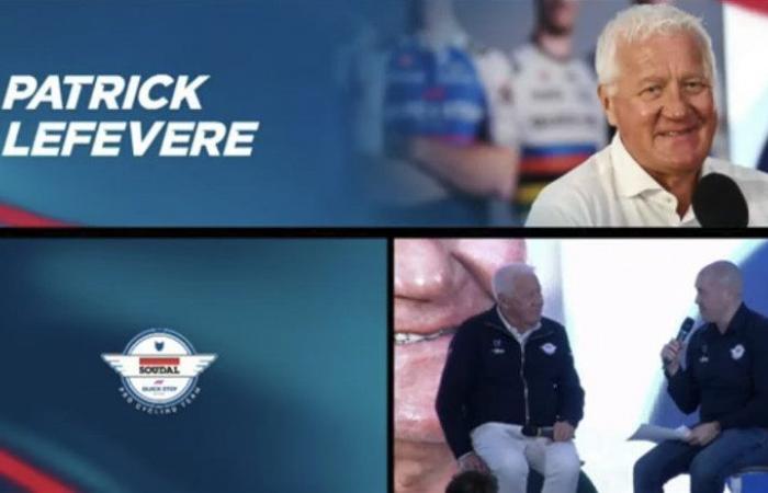 Cycling. Road – La Soudal Quick-Step said goodbye to Patrick Lefevere: “Thank you…”