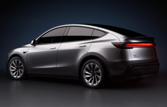 This is the Tesla Model Y Juniper refresh, just unveiled in China