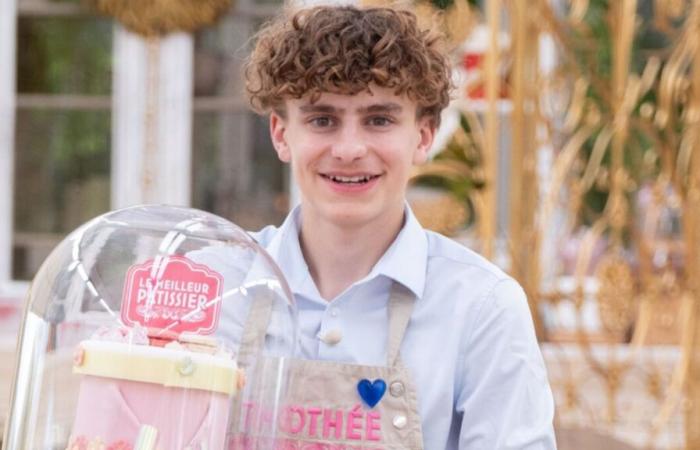 Timothée, a high school student from Lyon, wins the title of “Best Pastry Chef” on M6