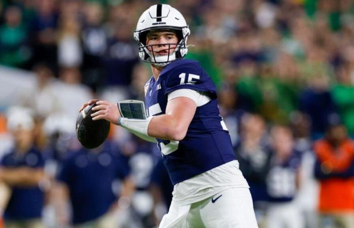 Penn State QB Allar on ill-fated attempt: Should have thrown it away