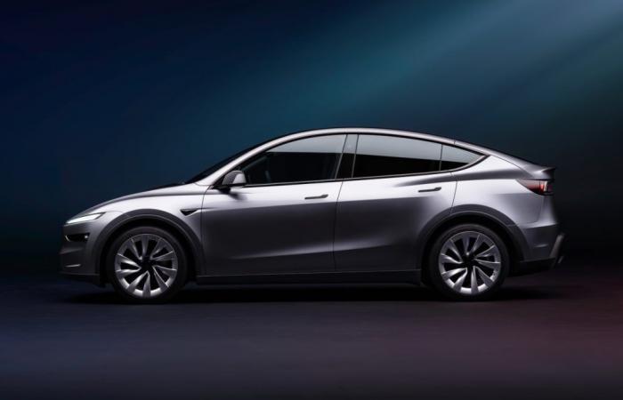 This is the Tesla Model Y Juniper refresh, just unveiled in China