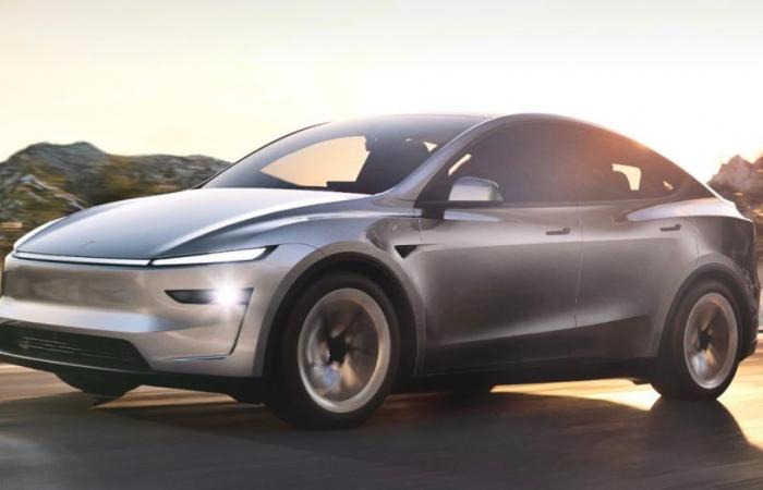 This is the Tesla Model Y Juniper refresh, just unveiled in China