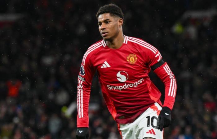 Barça would like to loan Rashford for the end of the season