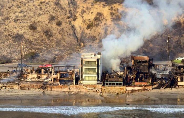 Los Angeles: This villa defied the flames