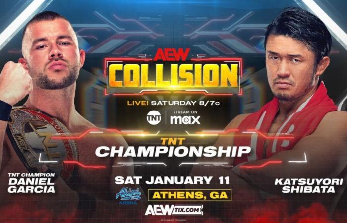 TNT title defense part of updated lineup for AEW Collision