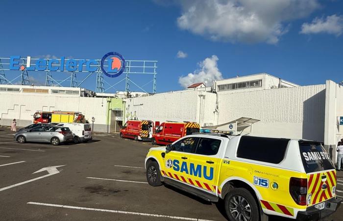 The Place d’Armes du Lamentin shopping center temporarily evacuated due to a gas leak