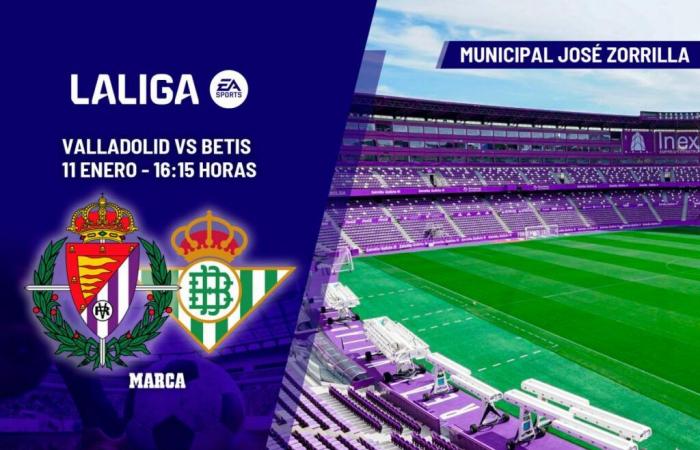 Valladolid – Betis: at what time and where to watch the LaLiga match on TV EA Sports