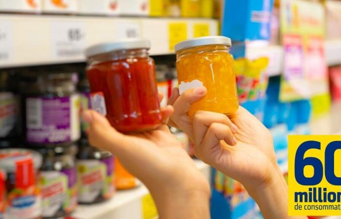 This jam for less than €2 in supermarkets is the best for your health according to 60 million consumers