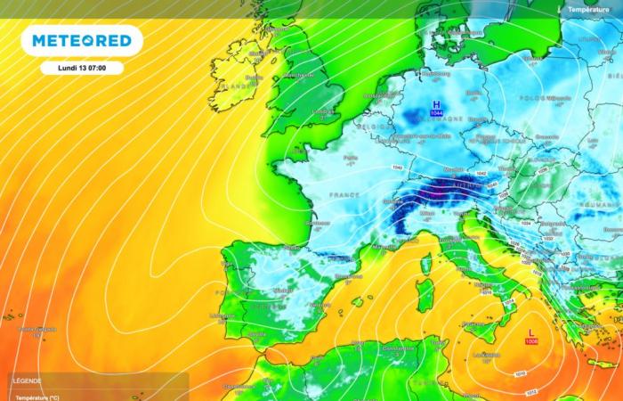 Will the anticyclone settle in for the long term over France or will the rain and wind quickly return?