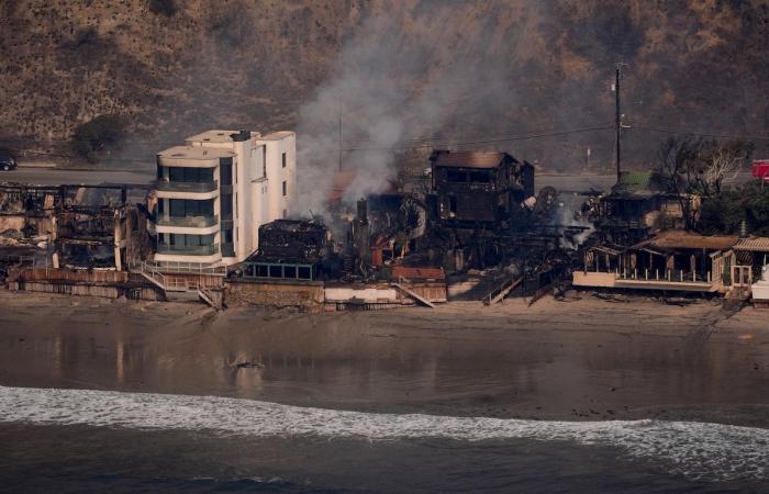 “It’s a miracle”: the striking image of a house that resisted the fires in Malibu, while the neighbors burned to the ground