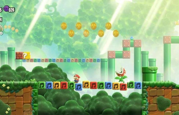 Super Mario Bros. Wonder on Nintendo Switch is less than 45 euros