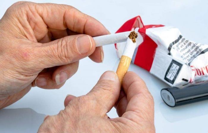 Stopping smoking: how does the body catch its breath?