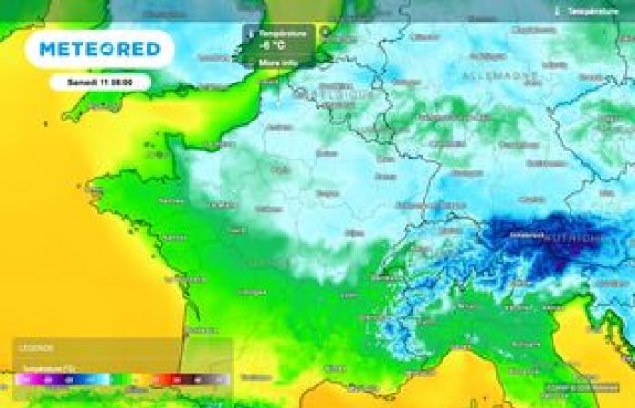 Will the anticyclone settle in for the long term over France or will the rain and wind quickly return?