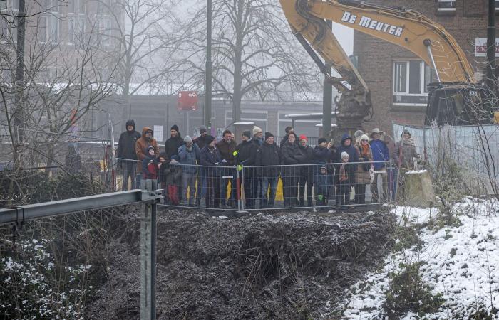 Spectacular Infrabel operation: the almost century-old Carsoel bridge in Uccle is destroyed