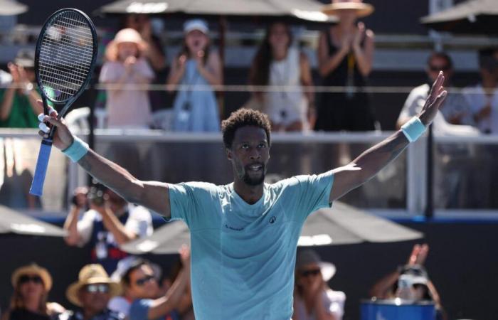 Gaël Monfils wins the Auckland tournament and becomes the oldest winner of an ATP tournament