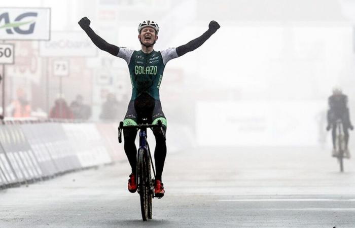 4 in a row! Arthur van den Boer again Belgian youth cyclo-cross champion