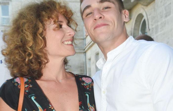 Elsa Lunghini talks about her son Luigi who is embarking on a new adventure