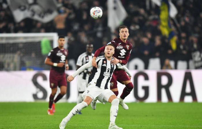 McKennie sparks Torino-Juventus fight after 2 minutes