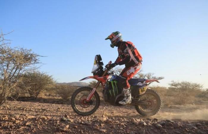 Ricky Brabec wins the 6th stage of the Dakar motorcycles, Adrien Van Beveren nibbles on the leaders