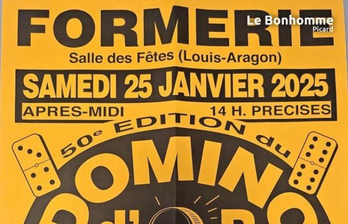 Formerie: the Domino d’Or will take place for its 50th edition