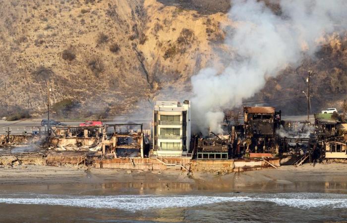 “It’s a miracle”: the striking image of a house that resisted the fires in Malibu, while the neighbors burned to the ground