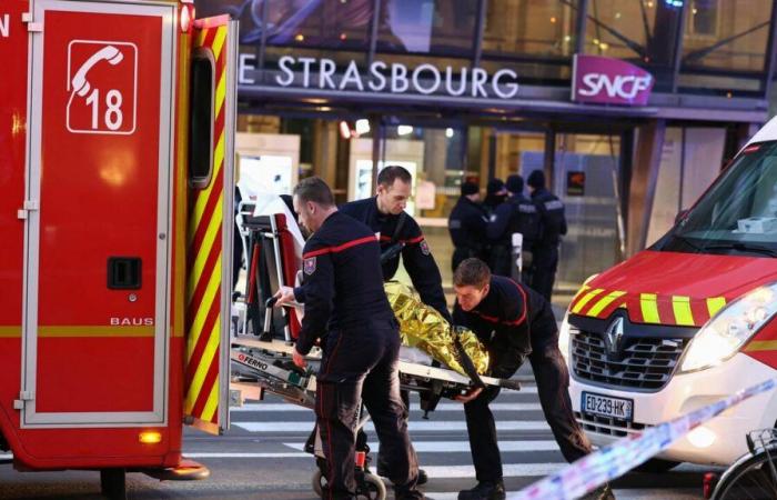 A collision of two trams in Strasbourg leaves several dozen injured