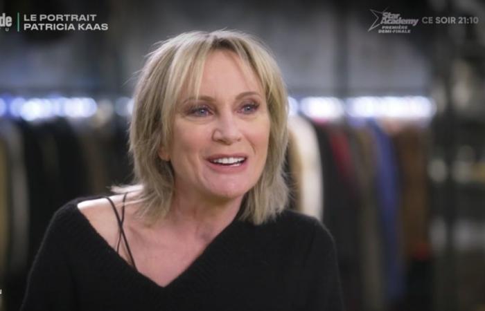 after eight years of media absence, Patricia Kaas confides in her private life