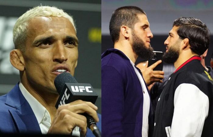 Charles Oliveira confirms he offered to be the back-up fighter for Islam Makhachev vs. Arman Tsarukyan 2; shares whether he will be front-row at UFC 311