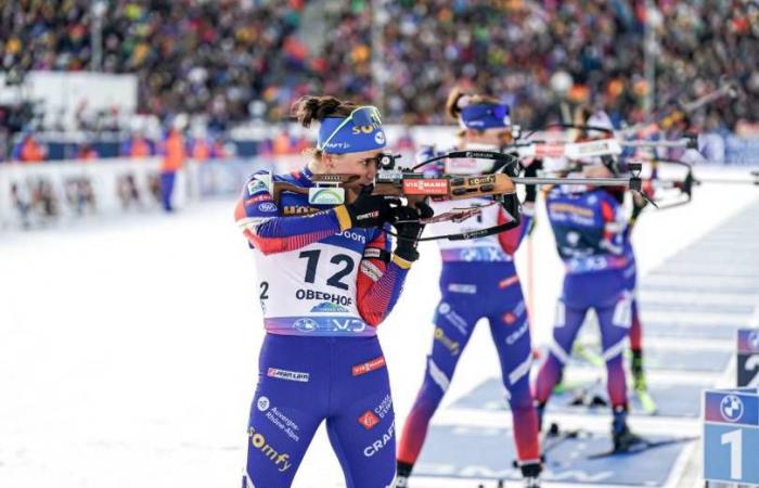 Oberhof – Lou Jeanmonnot victorious in the pursuit