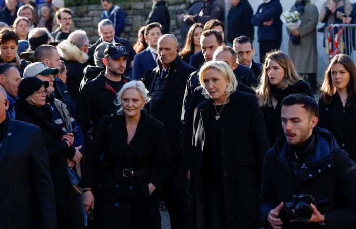 France | Start of the funeral of Jean-Marie Le Pen