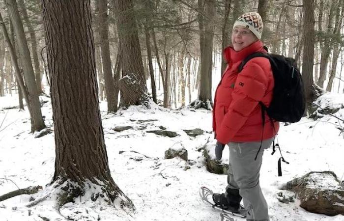 Follow the trail of animals on snowshoes to make peace with winter