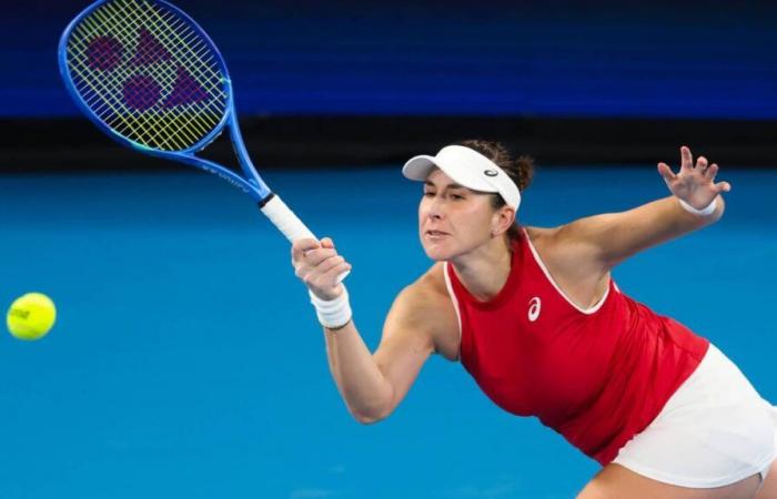 Back at the Australian Open, Belinda Bencic ‘feels like a normal mom’ and a player who ‘progresses every day’