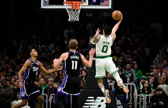 Kings extend win streak to six with 114-97 win over Celtics