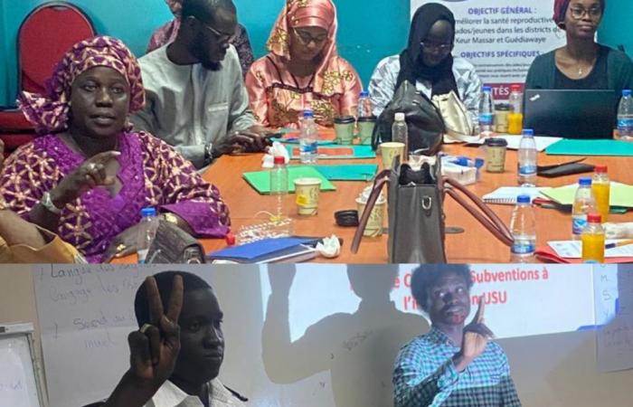 Usaid urban health program: professionals trained in sign language in Keur Massar and Guédiawaye