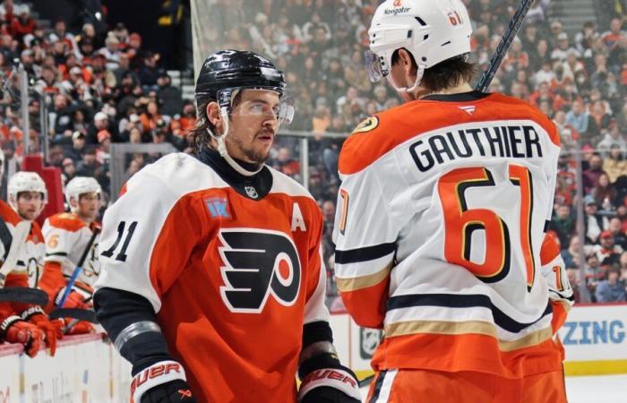 NHL: the Flyers welcome Cutter Gauthier and the Ducks by humiliating them, 6 to 0