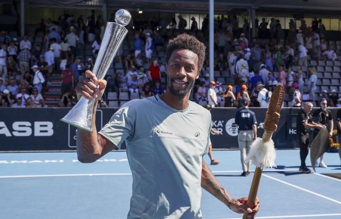 By winning in New Zealand, Gaël Monfils becomes the oldest winner of an ATP tournament in 48 years