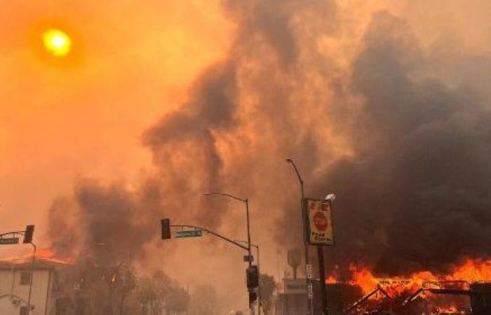 The Pope saddened by the fires ravaging Los Angeles