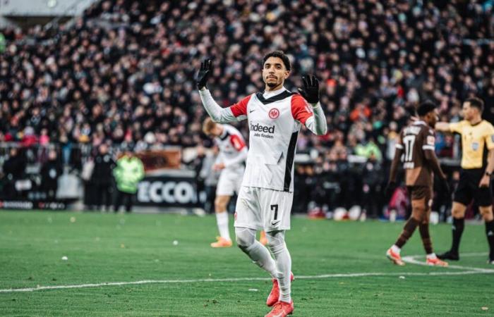 Bundesliga – Omar Marmoush gives Frankfurt victory against Sankt Pauli (1-0)