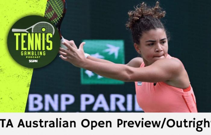 WTA Australian Open Preview/Outrights – 1/11/25 | Tennis Gambling Podcast (Ep. 408)